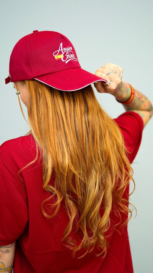 Gorra Angie Corine - granate