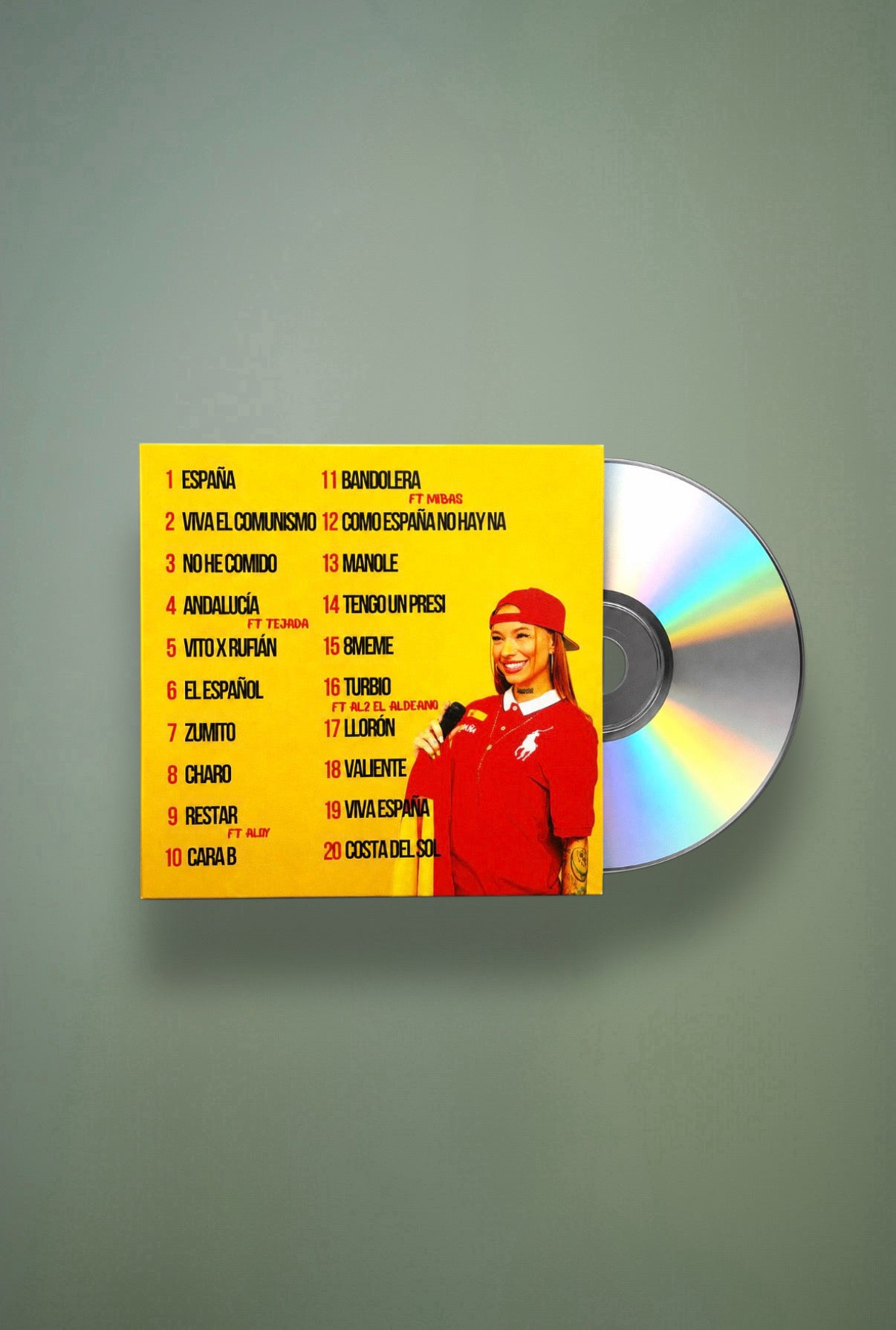 CD Álbum “ESPAÑA” (Angie Corine)