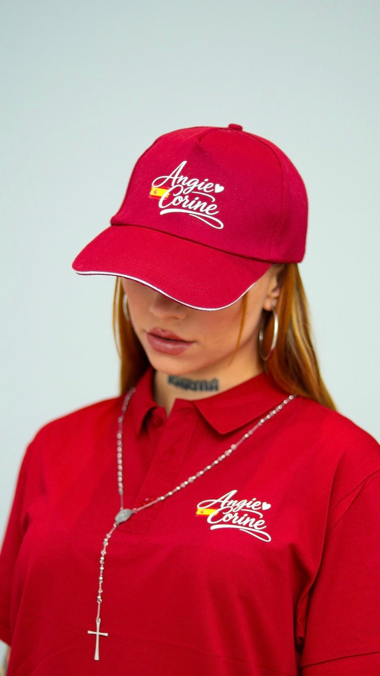 Gorra Angie Corine - granate